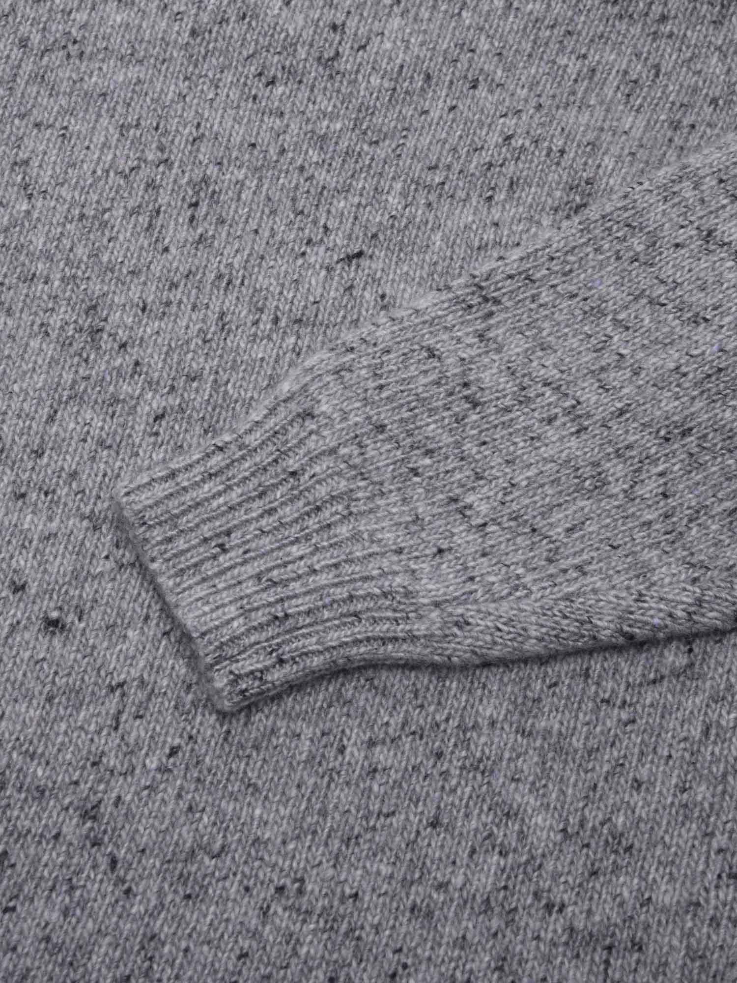 Mens Ricos Cashmere Sweater Grey - Begg x Co