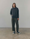 Mens Rockcliffe Cashmere Knitted Hoody Pewter | Begg x Co