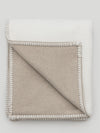 Filt Ecru Natural Lambswool Cashmere Throw | Begg x Co
