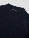 Men's Isla Cashmere Sweater Pacific | Begg x Co