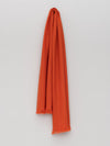 Women's Kishorn Washed Plain Lightweight Cashmere Scarf Chilli | Begg x Co