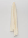 Women's Kishorn Washed Plain Lightweight Cashmere Scarf Pearl | Begg x Co
