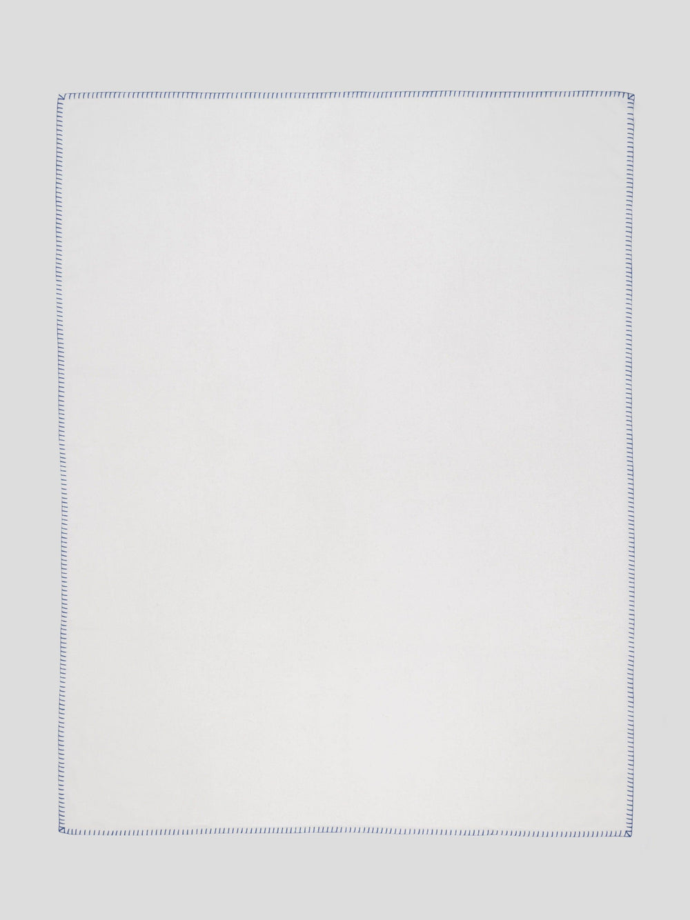 Lewis Cashmere Throw Dark White Sapphire | Begg x Co