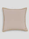 Lewis Cashmere Cushion Oyster Gold | Begg x Co