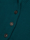 Womens Mini Yacht Cashmere Cardigan Rich Green | Begg x Co