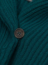 Womens Mini Yacht Cashmere Cardigan Rich Green | Begg x Co