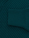 Womens Mini Yacht Cashmere Cardigan Rich Green | Begg x Co