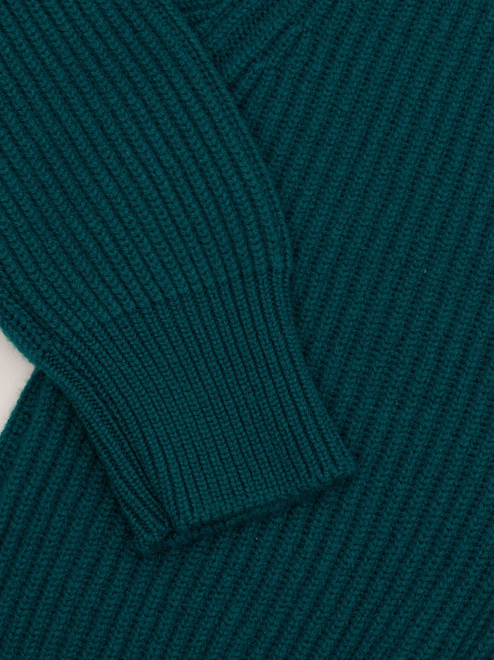 Womens Mini Yacht Cashmere Cardigan Rich Green | Begg x Co