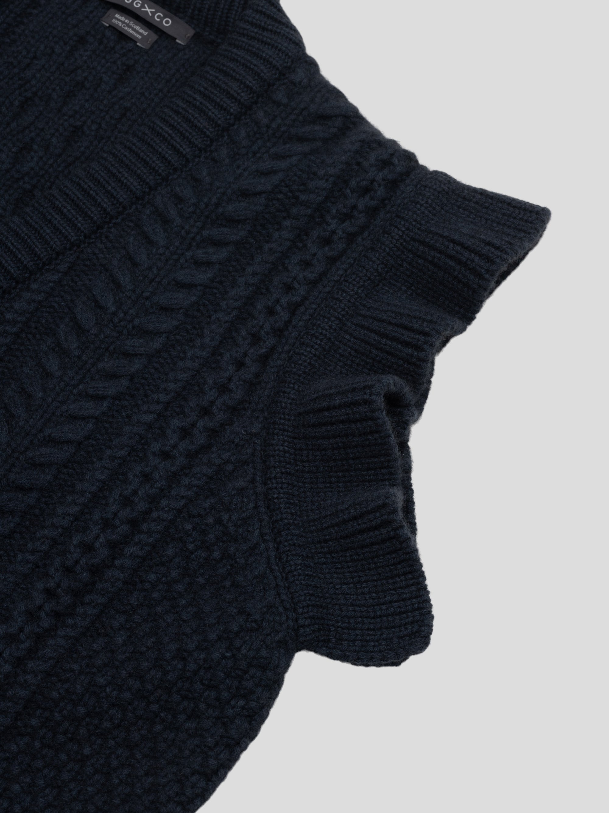 Womens Nico Cashmere Knitted Waistcoat Siberian Grey | Begg x Co