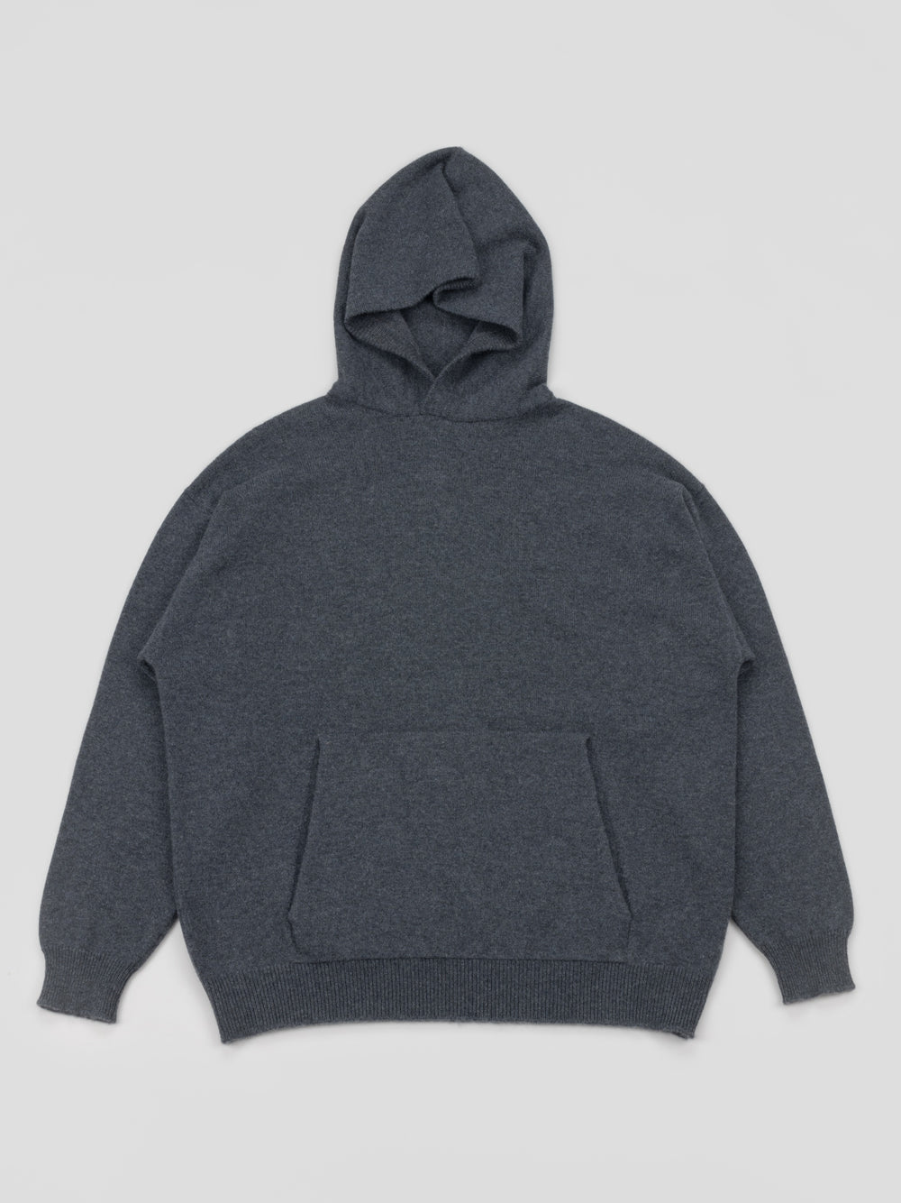 Men's Rockcliffe Cashmere Hoody Pewter | Begg x Co