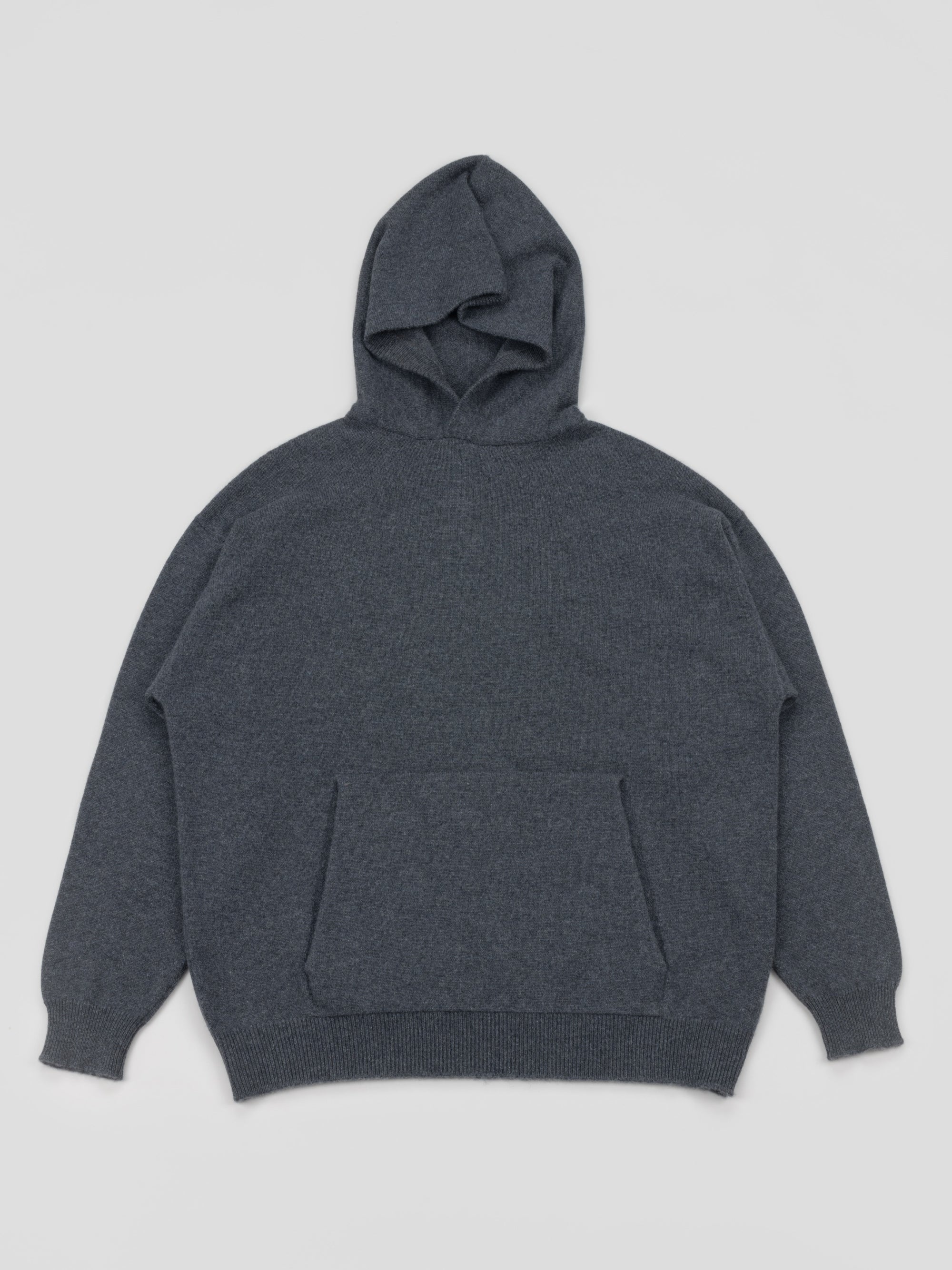 Men's Rockcliffe Cashmere Hoody Pewter | Begg x Co