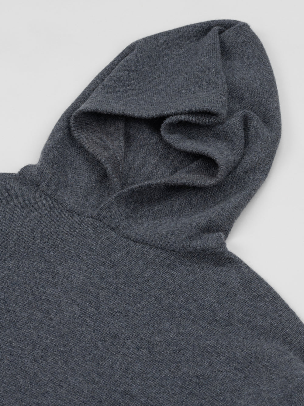 Men's Rockcliffe Cashmere Hoody Pewter | Begg x Co
