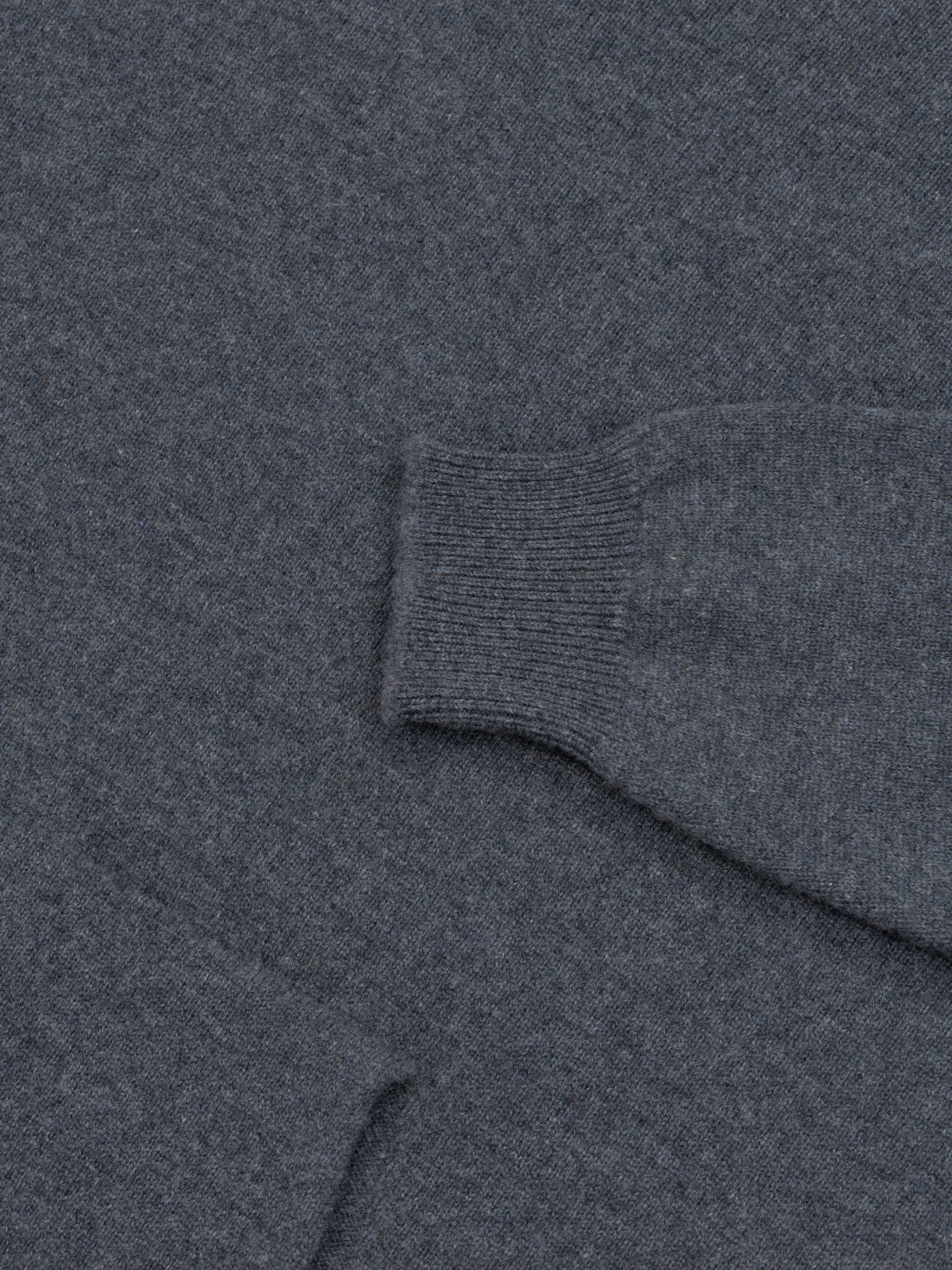 Men's Rockcliffe Cashmere Hoody Pewter | Begg x Co