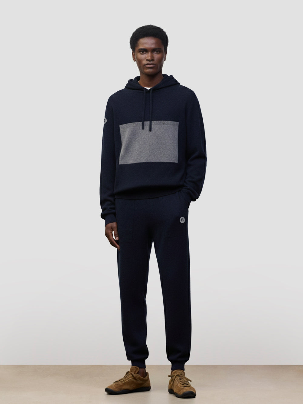 Begg x Co + Rouleur-Kapuze – Marineblau