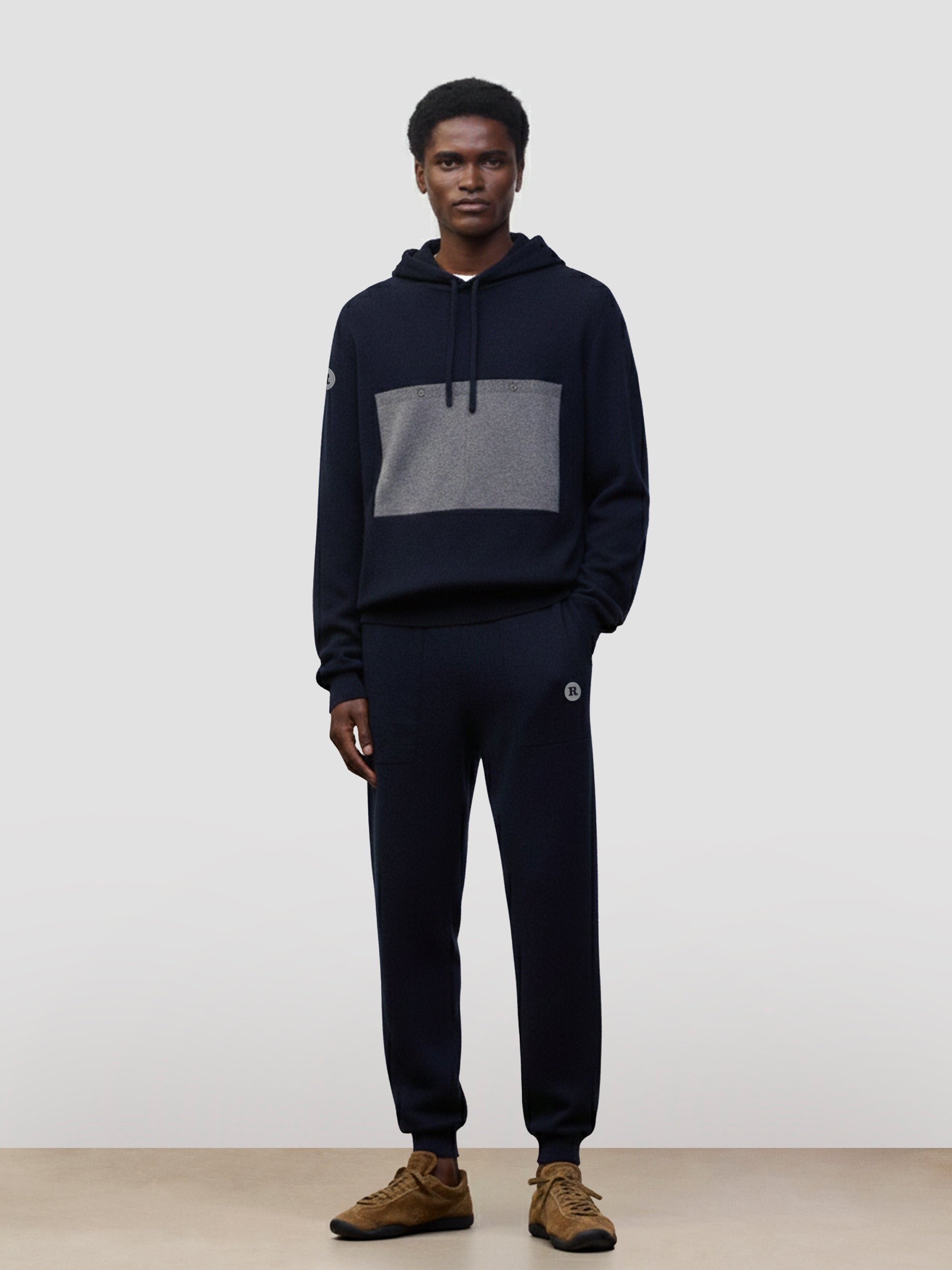 Begg x Co + Rouleur-Kapuze – Marineblau