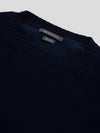 Mens Shadow Cashmere Crewneck Sweater Night Sky | Begg x Co