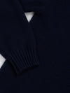 Mens Shadow Cashmere Crewneck Sweater Night Sky | Begg x Co