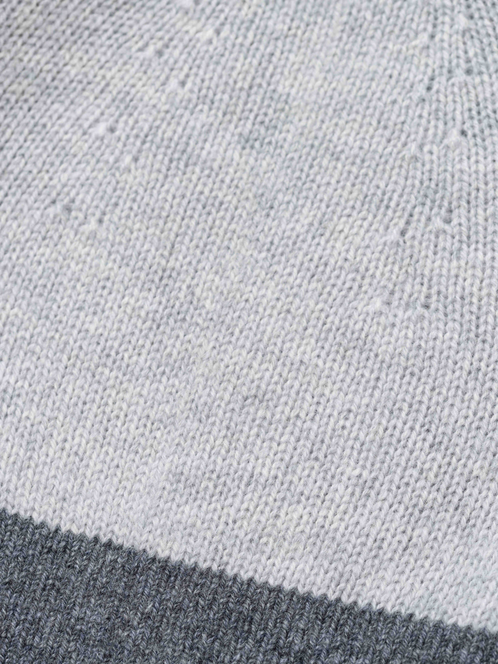 Women's Switch Cashmere Knitted Beanie Feather Grey | Begg x Co