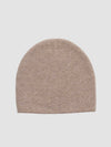 Women's Switch Cashmere Knitted Beanie Nature | Begg x Co