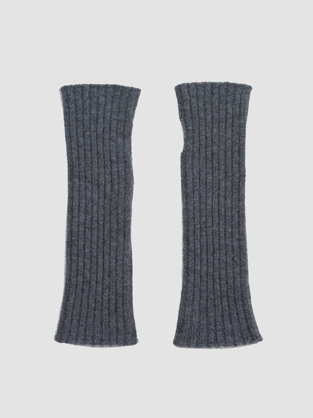 Men's Switch Cashmere Knitted Wrist Warmer Feather Grey | Begg x Co