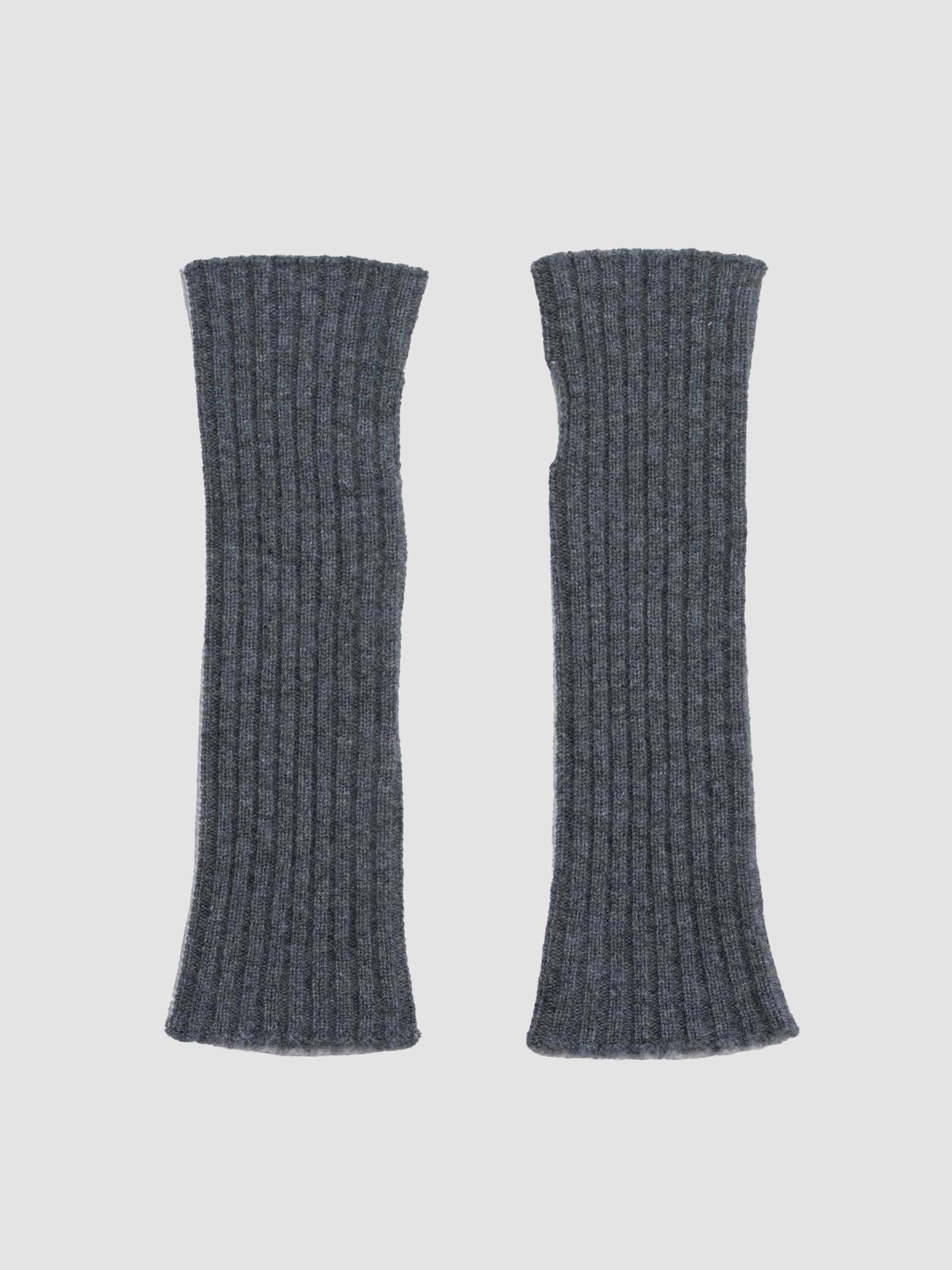 Men's Switch Cashmere Knitted Wrist Warmer Feather Grey | Begg x Co