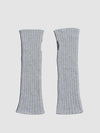 Men's Switch Cashmere Knitted Wrist Warmer Feather Grey | Begg x Co
