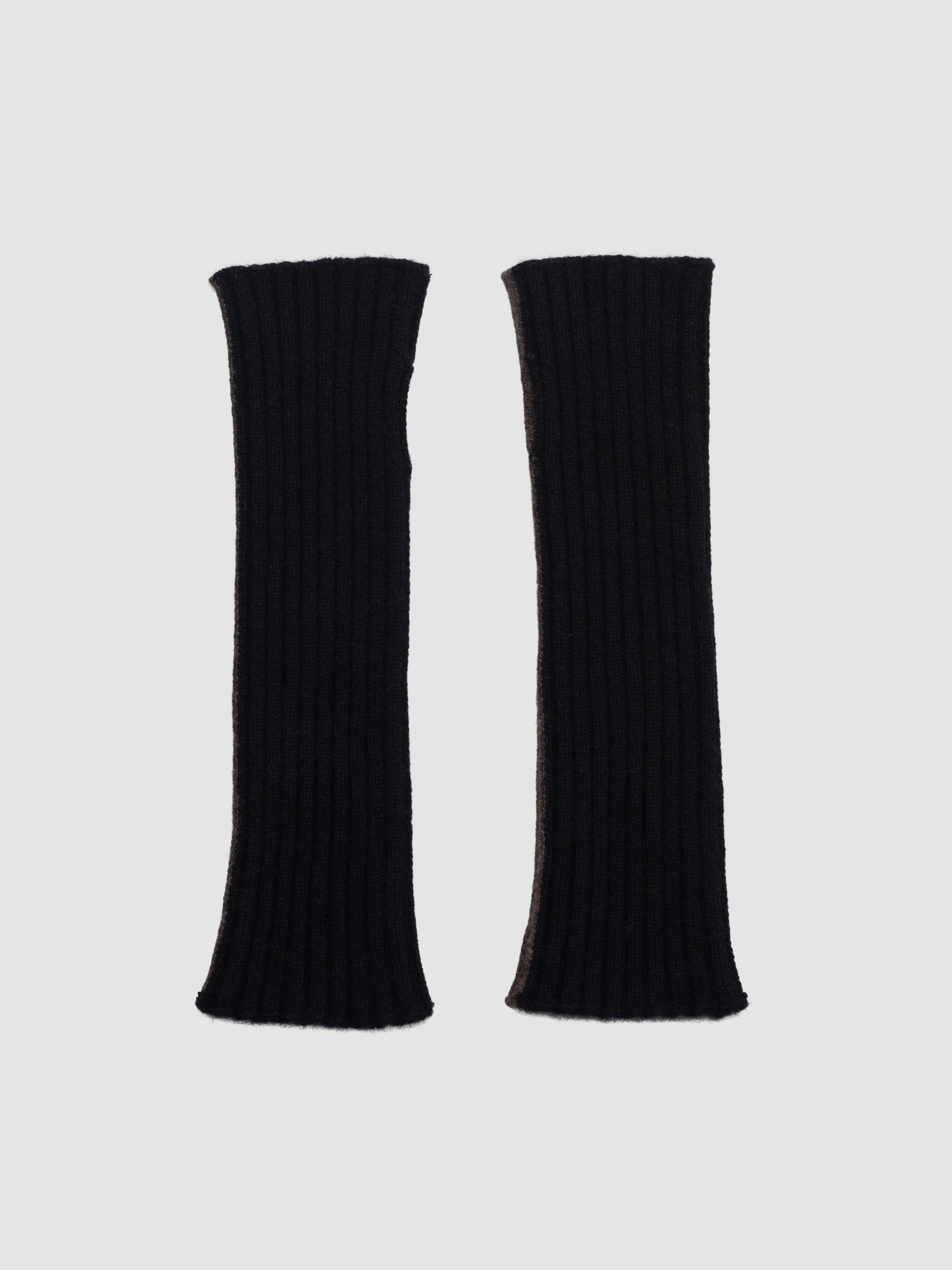 Women's Switch Cashmere Knitted Wrist Warmer Undergrowth| Begg x Co