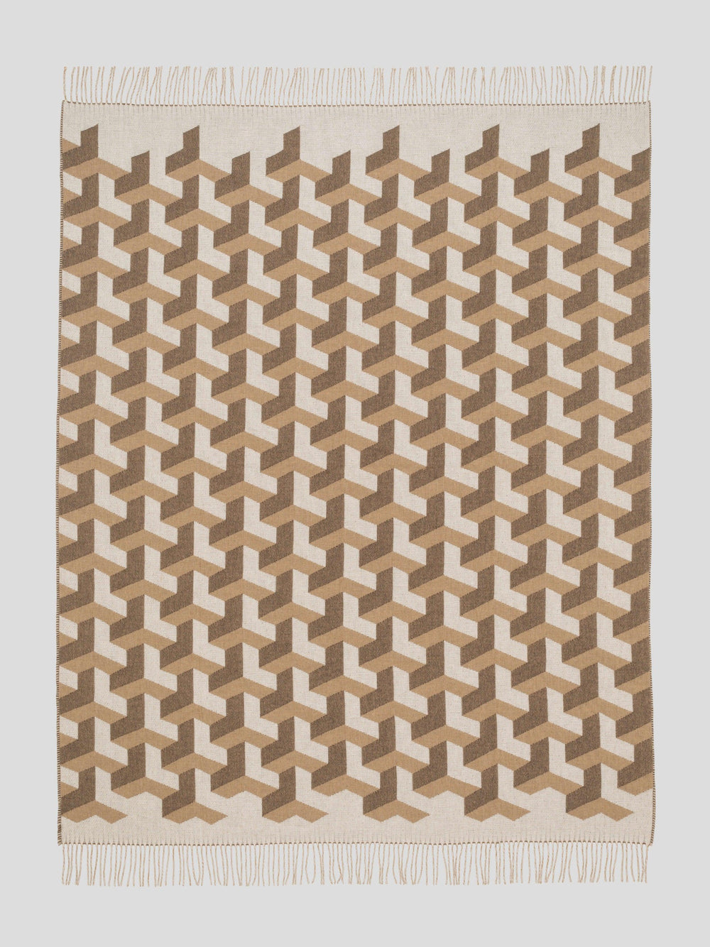 Triolux Sivill Lambswool Cashmere Throw Bolsena Volga | Begg x Co