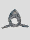 Men's Wispy Byrne Lightweight Cashmere Scarf Grey Kelp - Begg x Co