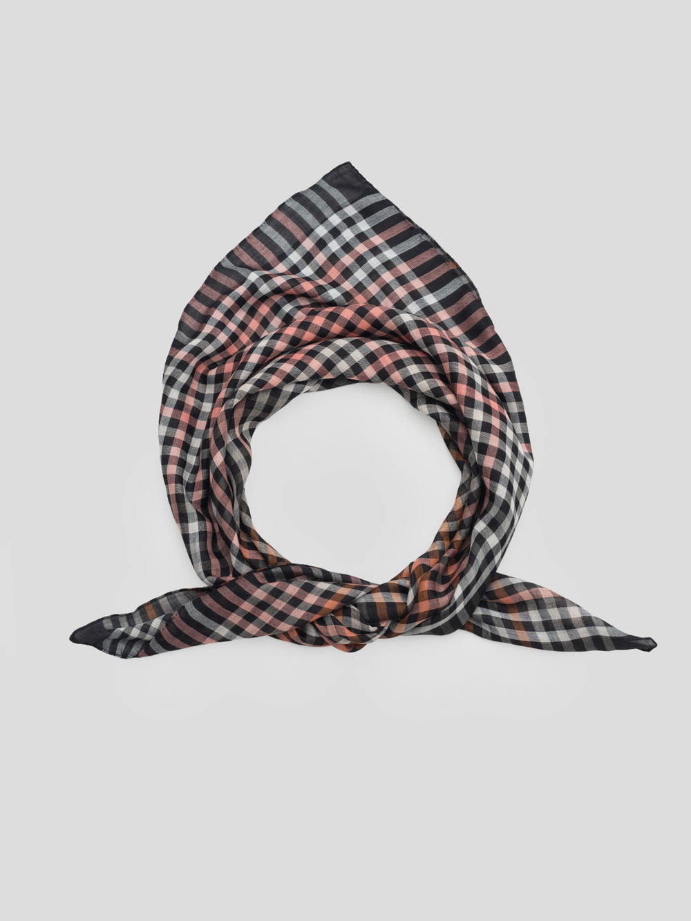Women's Wispy Britten Square Cashmere Scarf Rust | Begg x Co