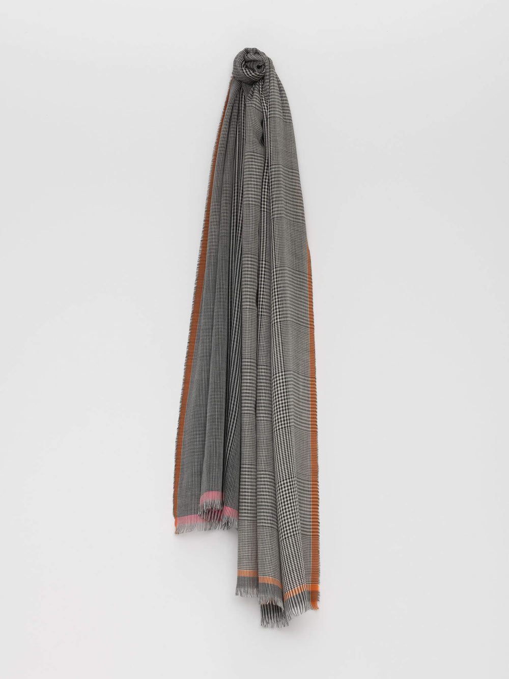 Women's Wispy Hornel Lightweight Cashmere Scarf Natural Pink - Begg x Co