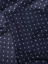 Lightweight Wispy Hanover Cashmere Scarf in Navy White | Begg x Co