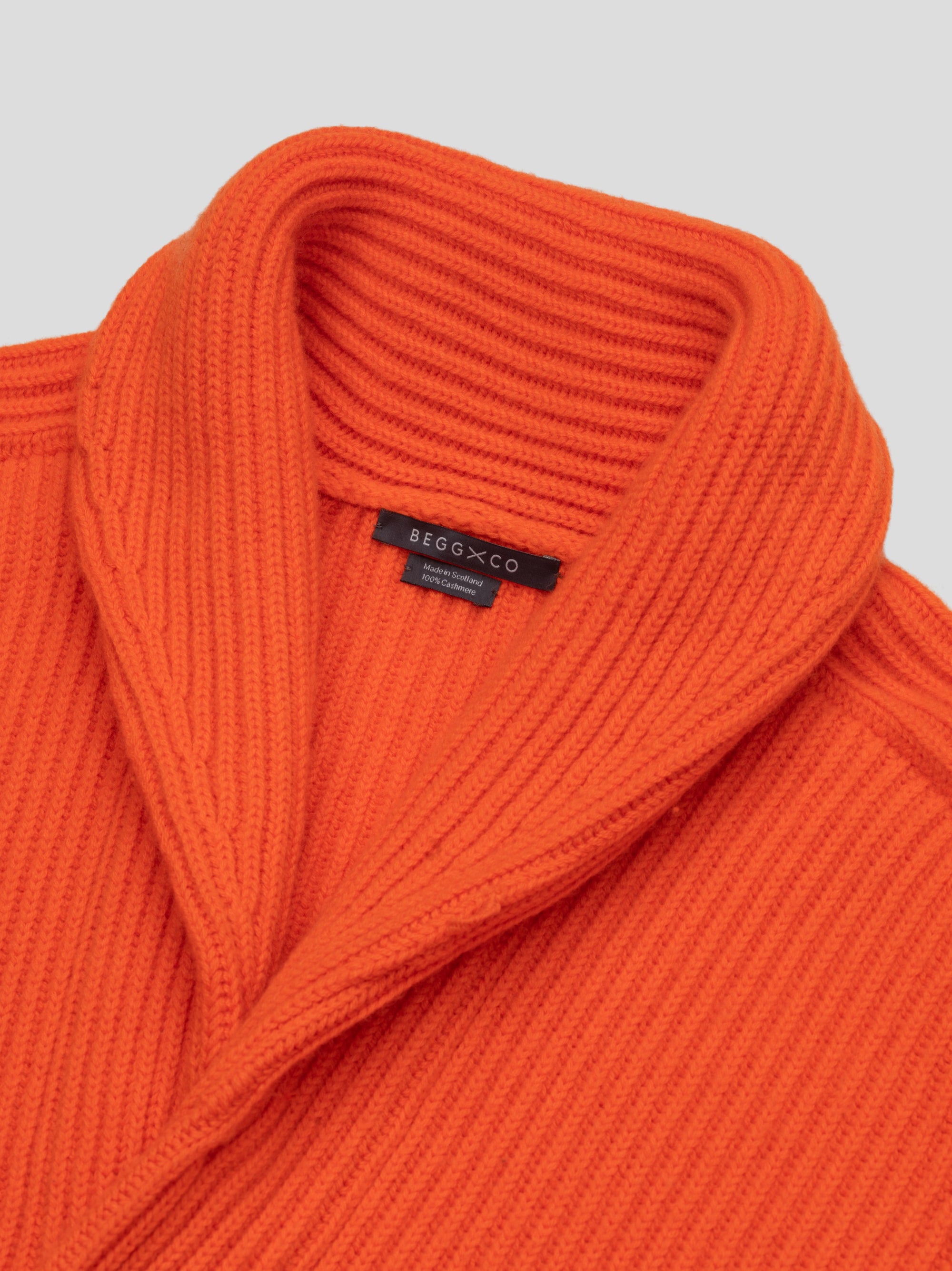 Womens Yacht Cashmere Shawl Collar Cardigan Strobe | Begg x Co