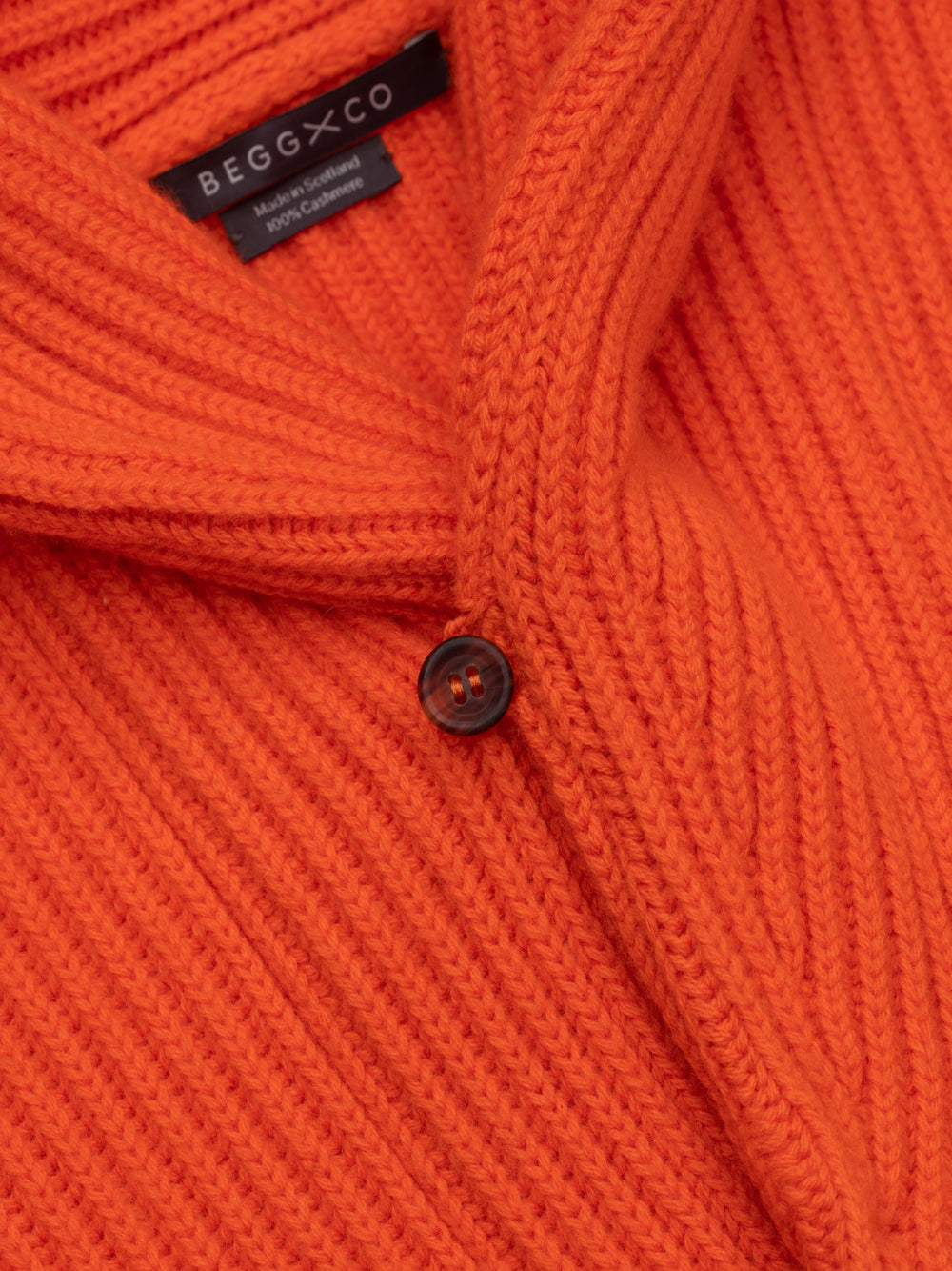 Womens Yacht Cashmere Shawl Collar Cardigan Strobe | Begg x Co