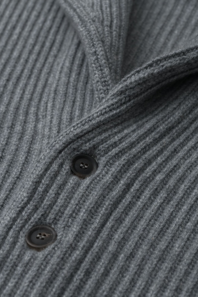 Men's Shawl Collar Cardigans | Cashmere Knitwear by Begg x Co
